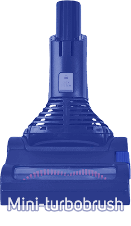 Mini turbobrush