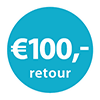 Retour € 100