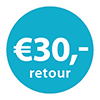 Retour € 30