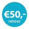 Retour € 50
